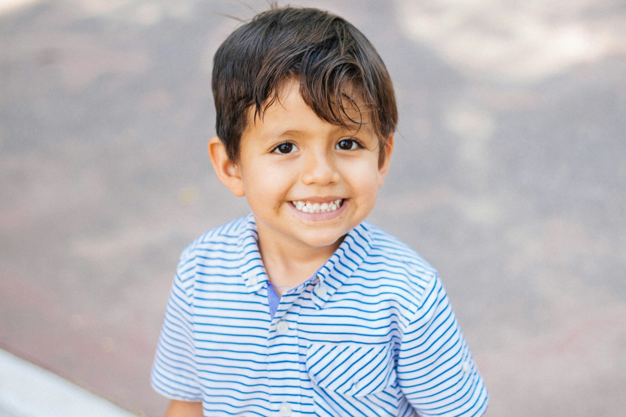 Portrait of a teenage student in a school setting